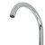 Aguzzo Quadro Chrome Floor Mounted Square Bath Mixer and Spout for modern Australian bathrooms.