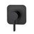 VALE Brighton Nero Matte Black Wall Mounted Shower Mixer - Contemporary Bathroom Tapware Melbourne Australia