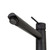 Modern Matte Black Floor Mounted Bath Spout with Mixer - Vale Molla, Australia