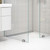 Modern Tile Insert Stainless Steel Shower Grate Installed in an Australian Bathroom