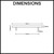 Hansdorf 200mm Brushed Round Solid Stainless Steel Cabinet Handle Dimensions Diagram Australia
