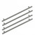 Hansdorf Brushed Solid Stainless Steel Round Cabinet Rod Handles 300mm for Modern Kitchen and Outdoor Use Australia-wide.
