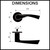 Modern Solid Stainless Steel Passage Door Lever Handle Kit for Contemporary Homes in Australia