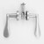 Royce Solid Stainless Steel Door Lever Handle Kit on white background for modern Australian home renovations.