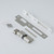 High-quality stainless steel mortice lock set with reversible latch and privacy cylinder for secure internal door installations in Australian homes.