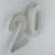 Hansdorf Brushed 304 Stainless Steel House Number 9, 150mm Modern Address Sign for Home or Office, Renovator Store Australia.