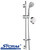 Storm Lotus Chrome Hand Shower and Round Sliding Rail Set with 7 Function Spray Head for Modern Bathroom Renovations in Australia
