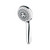 Modern polished chrome 5-function handheld shower head with adjustable spray settings for Australian bathrooms.