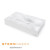Modern Sternhagen Dune glossy white quartz above counter bathroom vessel sink for luxury home renovations in Australia.