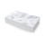 Sternhagen Kristall white sani-quartz geometric bathroom basin above counter top vanity sink available at Renovator Store Australia.
