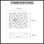 Sternhagen Kristall Mini Sani-Quartz Bathroom Basin Technical Dimensions Diagram 550x450mm Australia