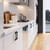 Modern Flat Panel Matte White Kitchen Cabinet Door for DIY Renovations in Australia