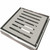 Modern Vision Stainless Steel Shower Grate with Centre Outlet for Australian Bathrooms