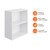 Flat Pack Kitchen Wall Cabinet - 450mm - 16mm Thick - White