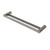 Modern Polished Stainless Steel Double Towel Rail 600mm - Nero Pearl Bathroom Accessory for Australian Homes