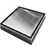 Modern Millennium Stainless Steel Shower Grate with Centre Outlet for Australian Bathrooms
