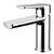 Modern Polished Chrome Single Lever Basin Mixer Tap with Flat Spout for Australian Bathrooms - Renovator Store