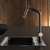 Modern PVD Rose Gold and Black Tri-Functional Pull-Out Kitchen Mixer Tap for Australian Home Renovations