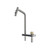 Topmount Waterfall Pull Out Kitchen Mixer Tap in PVD Grey finish, high-quality stainless steel sink faucet for modern Australian kitchens by Higold.