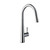Vito Bertoni Nuova Calare Chrome Pull Out Kitchen Mixer Tap with Gooseneck Spout, Australian Designed for Modern Kitchens and Laundries.