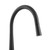 Matte Black Gooseneck Kitchen Sink Mixer Tap with Pull Out Spray - Modern Australian Kitchen Tapware by Renovator Store