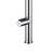 Vito Bertoni SOL2 Chrome and Matte Black L-Shaped Kitchen Mixer Tap available at Renovator Store Australia.