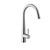 Vito Bertoni Nuova Calare Chrome Gooseneck Kitchen Sink Mixer Tap, Australian Designed, Renovator Store Australia.