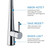 Alder Nuova Calare Chrome Gooseneck Sink Mixer Tap for Modern Kitchens in Australia