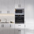 Glossy White Flat Pack Kitchen Cabinet Door Modern Slab Profile 18mm Moisture Resistant MDF for Australian DIY Kitchens and Laundries