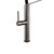 Vito Bertoni CORI Graphite Pull Down Kitchen Mixer Tap with Velvet Touch Black Silicone Hose for Modern Australian Kitchens
