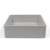 Nood Co Vesl Square Sky Grey Concrete Surface Mount Basin for Modern Australian Bathrooms