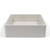 Nood Co Ivory Vesl Square Concrete Surface Mount Bathroom Basin handmade in Australia