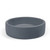 Nood Co Copan Blue Round Concrete Basin, Surface Mounted Designer Bathroom Sink, Australia.