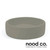 Nood Co. Olive Round Concrete Basin, surface mounted bathroom sink, Australian designer concrete washbasin.