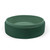 Teal two-toned minimalist concrete round bathroom basin by Nood Co, Renovator Store Australia.