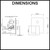 Aquaperla Blaze Chrome Bath Shower Mixer with Diverter Dimensions Diagram for Australian Bathroom Renovations
