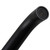 Aquaperla Echo Round matte black bathroom wall spout aerator nozzle for steady water flow in modern Australian bathrooms.