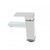 Modern Aquaperla Blaze Chrome Short Basin Mixer Tap for Australian Bathrooms