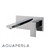 Aquaperla Blaze Chrome Bathtub and Basin Wall Mixer with Spout for modern Australian bathrooms.