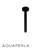 Matte Black Blaze Round Ceiling Shower Arm 200mm for Modern Bathrooms in Australia