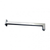 Square Chrome Brass Wall Mounted Shower Arm 400mm for Rainfall Shower Heads Australia