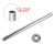 AQUAPERLA Echo Round Ceiling Shower Arm 400mm Chrome female threaded end for Australian bathroom installations.