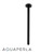 Aquaperla Echo Round Matte Black 400mm Ceiling Mounted Shower Arm, Australian Standard Stainless Steel Bathroom Fixture.