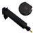 Aquaperla Cascade Tall Matte Black Waterfall Basin Mixer for modern bathrooms, available at Renovator Store Australia.