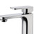 Aquaperla Ivano Chrome Tall Basin Mixer Tap for modern bathroom renovations in Australia.
