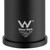 Aquaperla VOG Series Matte Black Tall Basin Mixer Tap with 6 Star WELS Rating for Modern Australian Bathrooms