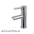 Aquaperla Echo Round Chrome Mid Height Basin Mixer with Pin Lever Handle for Modern Australian Bathrooms