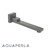 Aquaperla Blaze Gun Metal Grey Swivel Bathtub and Basin Wall Spout for Australian Bathrooms