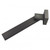 Modern Blaze Series Gun Metal Grey Swivel Bathtub and Basin Wall Spout, 180 Degree Swiveling Square Tap for Contemporary Australian Bathrooms.
