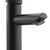Aquaperla Echo Round Matte Black Basin Mixer Tap for modern Australian bathrooms.